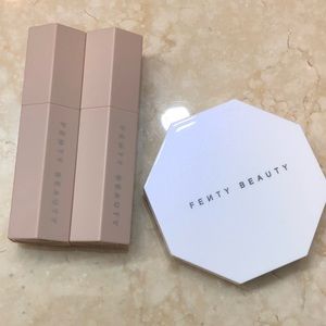 Fenty duo highlight and 2 Matte Match sticks.